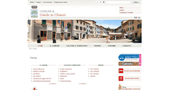 Desktop Screenshot of comune.gaiole.si.it